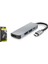 HDX7840 Type-C To Hdtv HDMI 4K 30HZ + Type-C + 2*usb3.0 4ın1 Gri 1