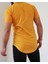 Erkek Long Fit Tişört - Long Tişört - Long Kesim Tişört - Oval Kesim Long Tişört - Uzun Kesim Erkek Tişört - Erkek Longline Tişört 3