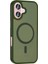 - Apple iPhone 16 - Kılıf Magsafe Şarj Özellikli Mat Arka Yüzey Sio Kapak - Siyah - T33776 7