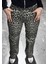 Leopar Desenli Straight Jean 3