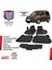 Wolkswagen Caddy 2004> ve Üzeri Için 4d Havuzlu Kauçuk Paspas Takımı 2