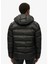 Siyah Erkek Mont M5011902A02A_HOODED Cıty Graphıc Pu 4
