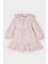 Kız Bebek Büyük Yaka Çiçekli Uzun Kollu Twill Elbise D9329A525SP 1