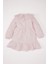 Kız Bebek Büyük Yaka Çiçekli Uzun Kollu Twill Elbise D9329A525SP 5
