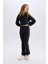 Kız Çocuk Relax Fit Bisiklet Yaka Sweatshirt D9785A825SP 1