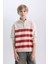Erkek Çocuk Oversize Geniş Kalıp Balıkçı Yaka Sweatshirt D7403A825SP 5