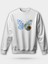 Çiçek Kelebek Unisex Regular Sweatshirt 1