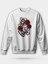 Gangsta Gotik Papaz Kız Iskambil Unisex Regular Sweatshirt 1