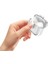 Airpods 4 Kılıf Kenarları Renkli Şeffaf Dilimli Silikon Zore Airbag 40 Kılıf-Şeffaf 3
