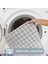 Bubble Gri Büyük Ebat 2'li Banyo Paspas Seti Kaymaz Tabanlı Yıkanablir Klozet Takımı 4