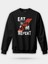 Eat Sleep Gym Fitness Unisex Regular Sweatshirt 1