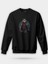 Samuray Savaşçı Kurt Unisex Regular Sweatshirt 1