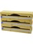 3ın1 Ahşap Bambu Streçlik Folyoluk Kesici Bıçak Kanallı 22 x 34 cm (4825) 1
