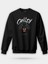 Go Crazy Kara Panter Pars Siyah Unisex Regular Sweatshirt 1
