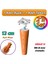 Ahşap Ayak 12 cm 2'li Set Açık Meşe M8 Civatalı Bağlantı Aparatlı Dolap Mobilya Koltuk Kanepe Destek Ayağı Ayakları 1