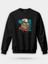 Tarz Renkli Ayı Unisex Regular Sweatshirt 1