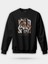 The Tiger Wild Spirit Kaplan Siyah Unisex Regular Sweatshirt 1