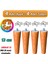 Ahşap Ayak 12 cm 8'li Set Açık Meşe M8 Civatalı Bağlantı Aparatlı Dolap Mobilya Koltuk Kanepe Destek Ayağı Ayakları 1