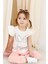 Minnie Mouse Kolu Fırfırlı Yaldızlı Kız Çocuk Takım 3