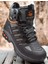 1823 Ortopedik Taban Trekking Outdoor Fermuarlı Erkek Bot Içi Kürklü 1