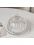 Kesme Desen Kapaklı Şekerlik - Sunumluk - Cam Fanus - 14 cm 4