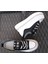 24K308-1 Kadın Hakiki Deri Yüksek Taban Taşlı Sneaker Spor Ayakkabı 5