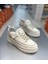 24Y314-8 Kadın Hakiki Deri Yüksek Taban Cırtlı Sneaker Spor Ayakkabı 1