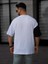 Tişört Erkek Parçalı Desen Regular Fit Bisiklet Yaka Bürümcük Tshirt Erkek T-Shirt 3