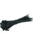 7.6 x 300 mm (30 cm) Siyah Renk Kablo Bağı Cırt Kelepçe 100 Adet 2