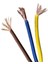 3x1,5 mm Cca Ttr Tekli Beyaz Renk Topraklı Kauçuk Seyyar Elektrik Kablosu 3