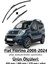 Fiat Fiorino 2008-2024 Ön ve Arka Muz Silecek Seti 1