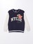 Lacivert Bisiklet Yaka Baskılı Erkek Çocuk Sweatshirt 2