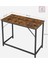 Vasagle Çalışma Masası, Bilgisayar Masası, Dar Ofis Masası, 100 x 50 x 75 Cm, Çalışma Odası, Ev Ofisi, Ofis, Kolay Kurulum, Metal, Endüstriyel Tasarım, Vintage-Siyah LWD41X 3