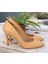 Nish N4292 Kadın Hakiki Deri Kasik Stiletto Ayakkabı 5