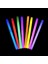 100 Adet Kalın Glow Stick Parti Işığı Neon Işık Fosforlu Çubuk Işıklı Çubuk Ultra Canlı Parlak Işık 2