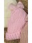Bebe Kız Kulaklı Bere (1-4 Yaş) K24120-05 Açık Pembe 1