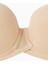 Rosali Premium Basic 2226 Ten Push Up / Dolgulu Mesh Kumaş Straplez Sütyen 4