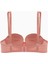 Olympos 2536 Gül Kurusu Double Push Up / Ekstra Dolgulu Straplez Mikro Basic Sütyen 2