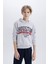 Erkek Çocuk 2'li Takım Kapüşonlu Baskılı Sweatshirt Beli Lastikli Eşofman Altı D9798A825SP 3