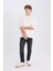 Slim Tapered Fit Dar Kalıp Normal Bel Daralan Paça Jean Pantolon D8748AX25SP 5