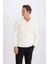Standart Fit Normal Kesim Polo Yaka Triko Kazak D4046AX24WN 3