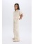 Kız Çocuk Wide Leg Geniş Paça Pamuklu Pantolon D9132A825SP 3