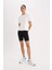 DeFactoFit Standart Fit Bisiklet Yaka Sporcu Kısa Kollu Tişört D2296AX25SP 2