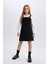 Kız Çocuk Askılı Gabardin Salopet Elbise D9306A825SP 3