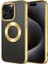 iPhone 15 Pro Kılıf Tek Kamera Çerçeveli Logo Gösteren Redclick Omega Kapak 1