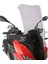 Aprilia SR GT 125 / 200 2022-2023 Uyumlu Ön Cam Füme 60 cm 3