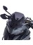 Ducati Multistrada V4 2021-2023 Uyumlu Spor Ön Cam Siyah 37 cm 2