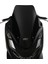 Honda PCX 125 / 150 2021-2024 Uyumlu Spor Ön Cam Siyah 55 cm 2