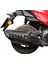 Yamaha RayZR 2024 Uyumlu Egzoz Koruma Kapağı Siyah 2