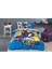 Spiderman New York Tek Kişilik Lisanslı Lastikli Çarşaf Uyku Seti 5643 1